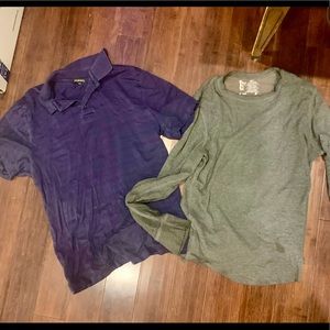 Men’s George polo shirt with bonus long sleeved gap shirt